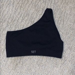 SET active one shoulder top!